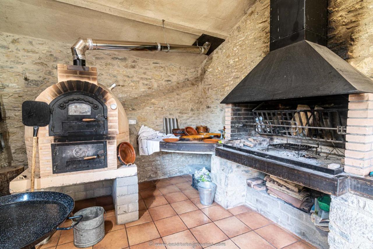 Casa Rural Graeras En Castigaleu Eksteriør billede