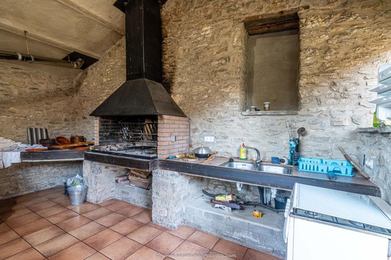 Casa Rural Graeras En Castigaleu Eksteriør billede